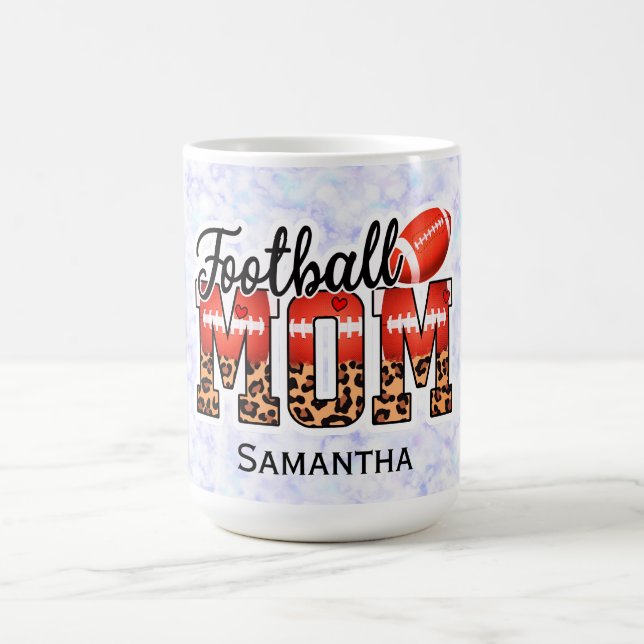 Proud Football Mamma - Speldagentusiast - Kaffemugg (Center)