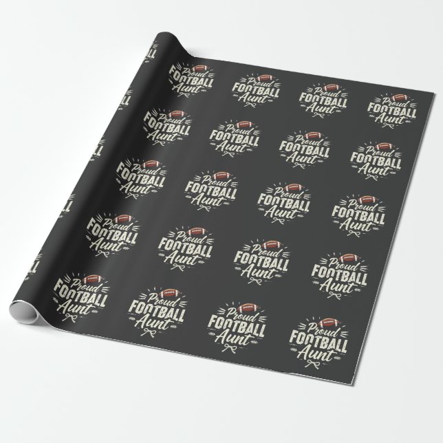 Proud Football Matching moster Fantasy Presentpapper (Utrullad)