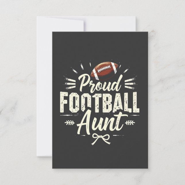 Proud Football Matching moster Fantasy Tack Kort (Framsida)