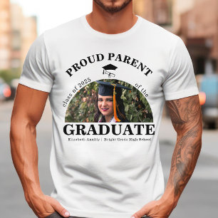 Proud förälder i Student Senior Arch Photo T Shirt