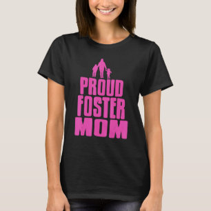 Proud Foster Mamma Coola Foster Parent Present T Shirt