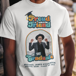 Proud Friend of the student fotogroovy retro T Shirt