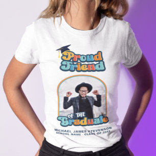 Proud Friend of the student fotogroovy retro T Shirt