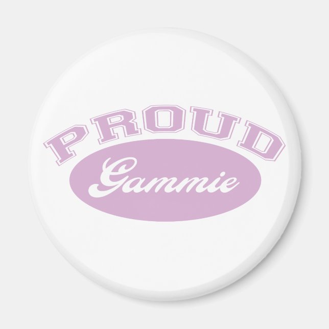 Proud Gammie Magnet (Framsidan)