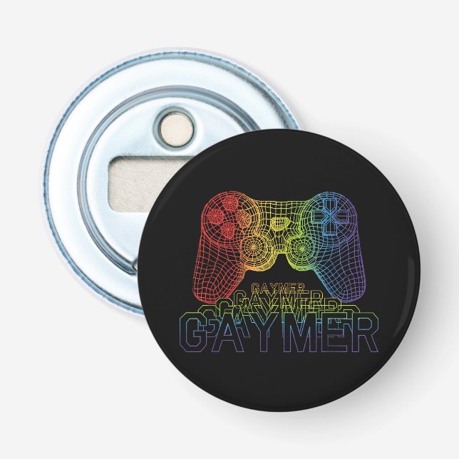 Proud Gaymer, Gay pride-spel Flasköppnare (Framsidan)
