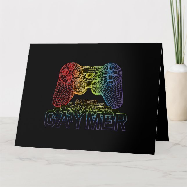 Proud Gaymer, Gay pride-spel Kort (Framsida)