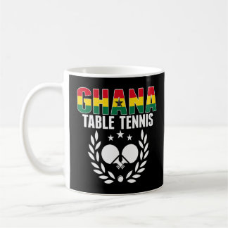 Proud Ghana Bord tennis Ghanian Ping Pong Suppor Kaffemugg