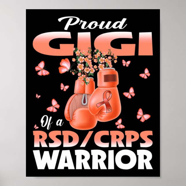 Proud gigi av en rsd CRS Warrior Awareness Boxing Poster (Framsidan)