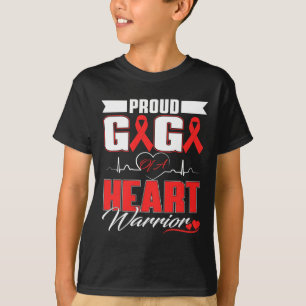 Proud gigi från hjärtkärlsjukdom Awaren T Shirt