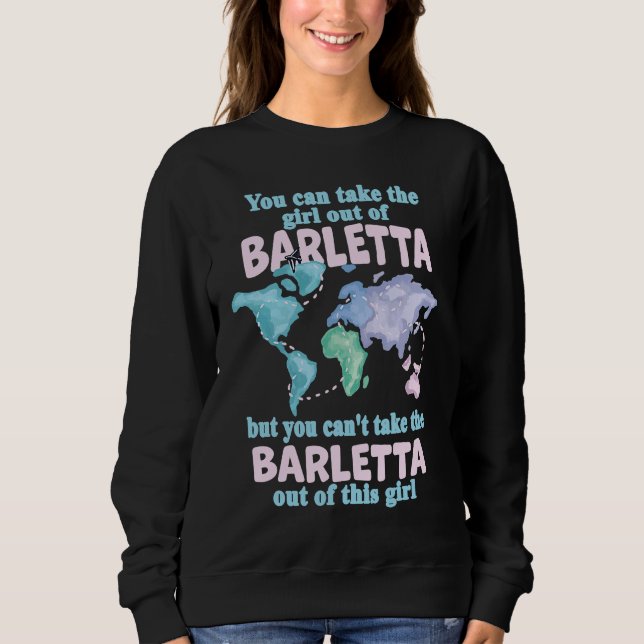 Proud Girl From Barletta  Relocation From Barletta T Shirt (Framsida)