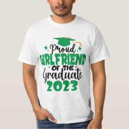 Proud GIRLFRIEND av klass 2023 Student Roligt T Shirt
