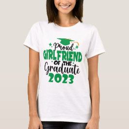 Proud GIRLFRIEND av klass 2023 Student Roligt T Shirt