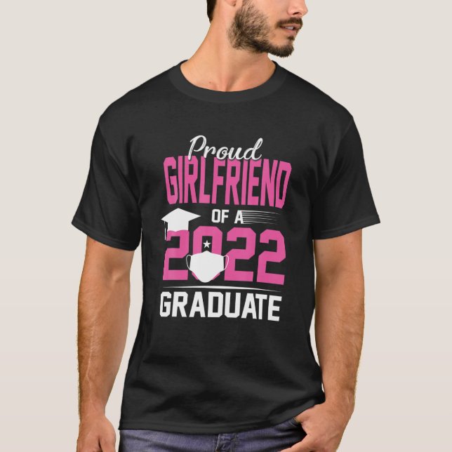 Proud Girlvän till Student 1202-1999 Morsa T Shirt (Framsida)