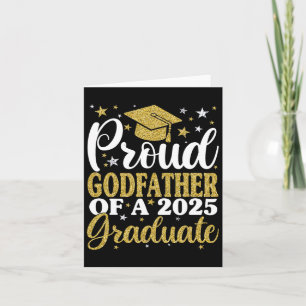 Proud Godfader från 2025 Student Studenten Fami Kort