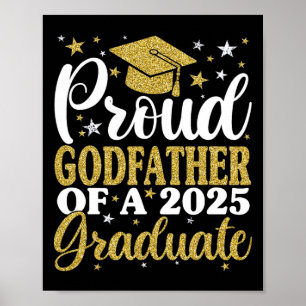 Proud Godfader från 2025 Student Studenten Fami Poster