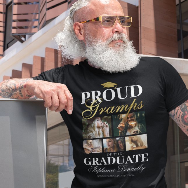 Proud Gramps Student T-Shirt (Skapare uppladdad)