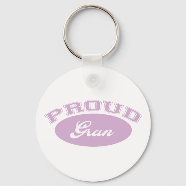 Proud Gran Nyckelring (Framsida)