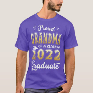 Proud Grandma av klass 2022 Student Shirt Se T