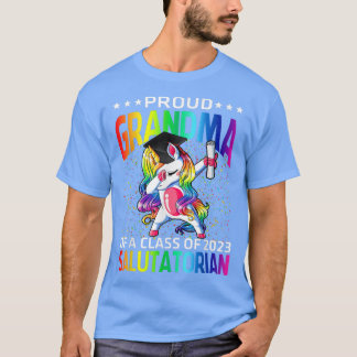 Proud Grandma av klass 2023 Salutatorian Unic T Shirt