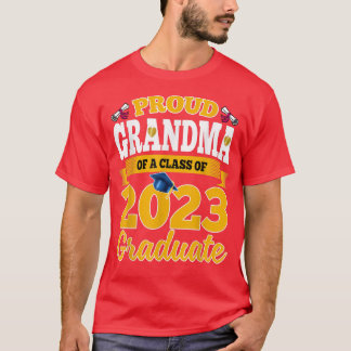 Proud Grandma av klass 2023 Student Senior T Shirt