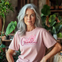 Proud Grandma Blommigt Shirt
