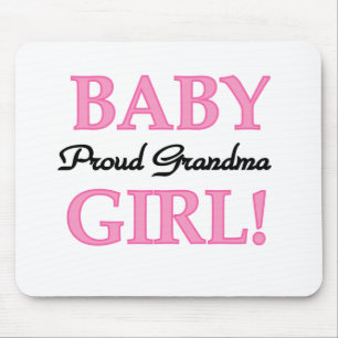 Proud Grandma Flicka Tshirts och Gifts Musmatta