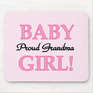Proud Grandma Flicka Tshirts och Gifts Musmatta