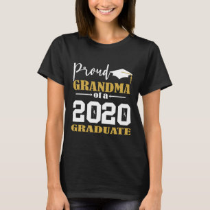 Proud Grandma från 2020 Student White T Shirt