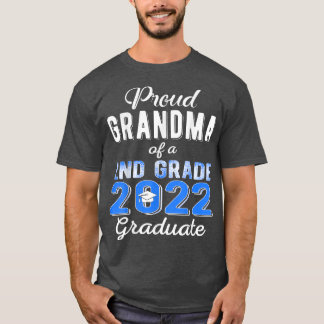 Proud Grandma från 2:a Klass Student 2022-familjen T Shirt