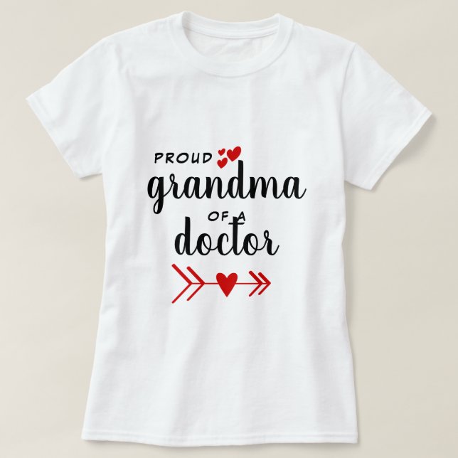 Proud Grandma från Doktor T Shirt (Design framsida)