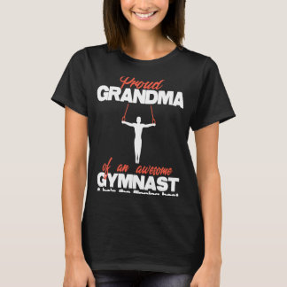 Proud Grandma från en Fantastisk Boy Gymnast Ringa T Shirt