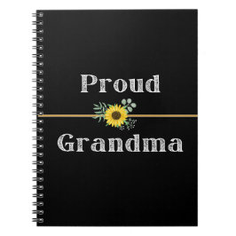 PROUD GRANDMA Journal Anteckningsbok