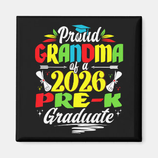 Proud grandma of 2026 pre-k graduate mothers day magnet