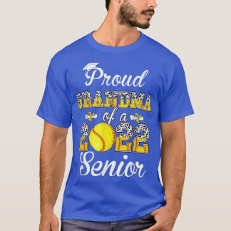 Proud Grandma of a 2022 Senior Leopard Softball Ga T Shirt