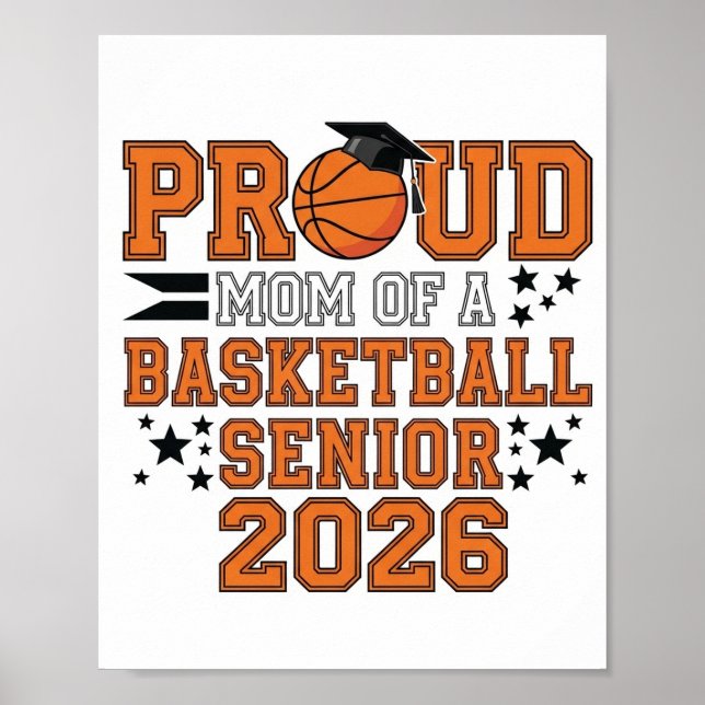 Proud Grandma of a 2026 Football Senior Class Poster (Framsidan)