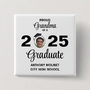 Proud Grandma of a 20xx Student Black and White Knapp