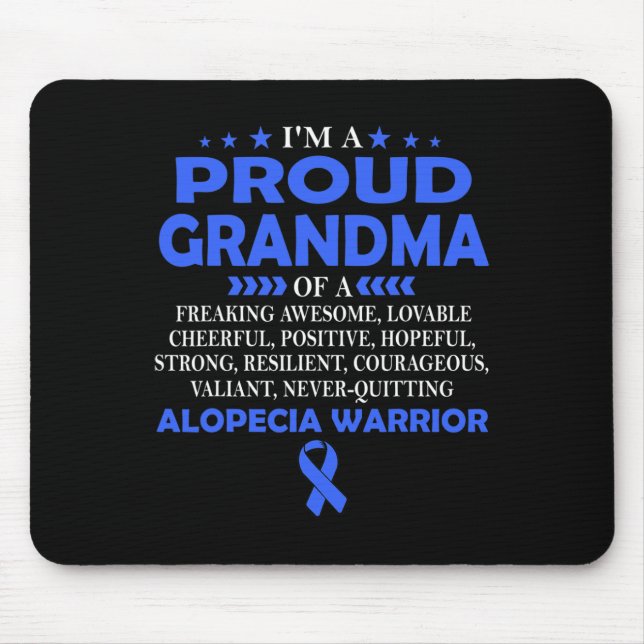 Proud Grandma of Alopecia Warrior T. Musmatta (Framsidan)