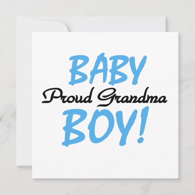 Proud Grandma Pojke Gifts (Framsida)