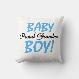 Proud Grandma Pojke Gifts Kudde