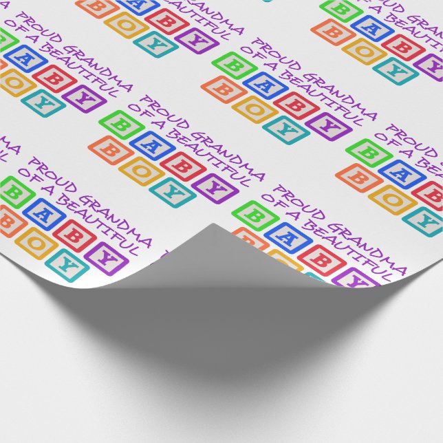 Proud Grandma Presentpapper (Hörn)