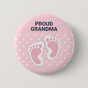 Proud Grandma Rosa Flicka Knapp