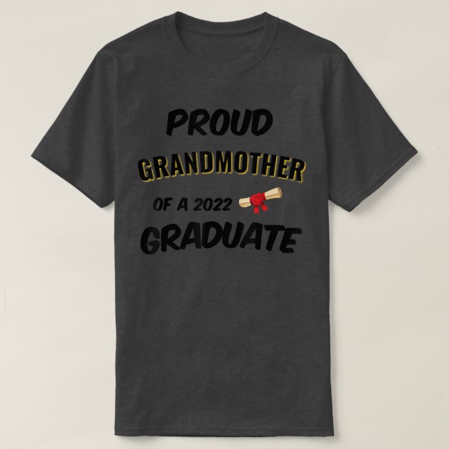 Proud Grandmor från 2022 Student T Shirt (Design framsida)