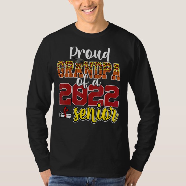 Proud Grandpa, 2022 Studenten Basketba T Shirt (Framsida)