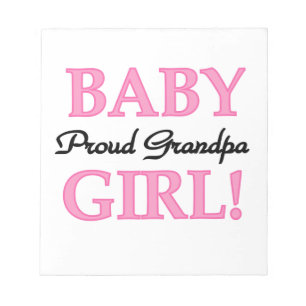 Proud Grandpa Flicka Gifts Anteckningsblock