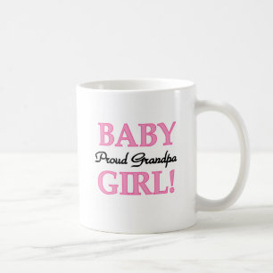 Proud Grandpa Flicka T-shirts och Gifts Kaffemugg