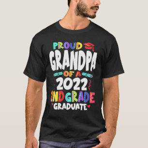 Proud Grandpa från 2022 andra Klass Student T Shirt