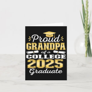 Proud Grandpa från 2025 College Student Family 24 Kort
