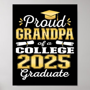 Proud Grandpa från 2025 College Student Family 24 Poster