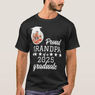 Proud Grandpa från 2025 Student-familjen Studenten T Shirt