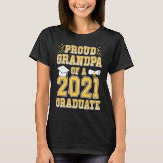 Proud Grandpa of a 2021 Graduate School Graduation T Shirt